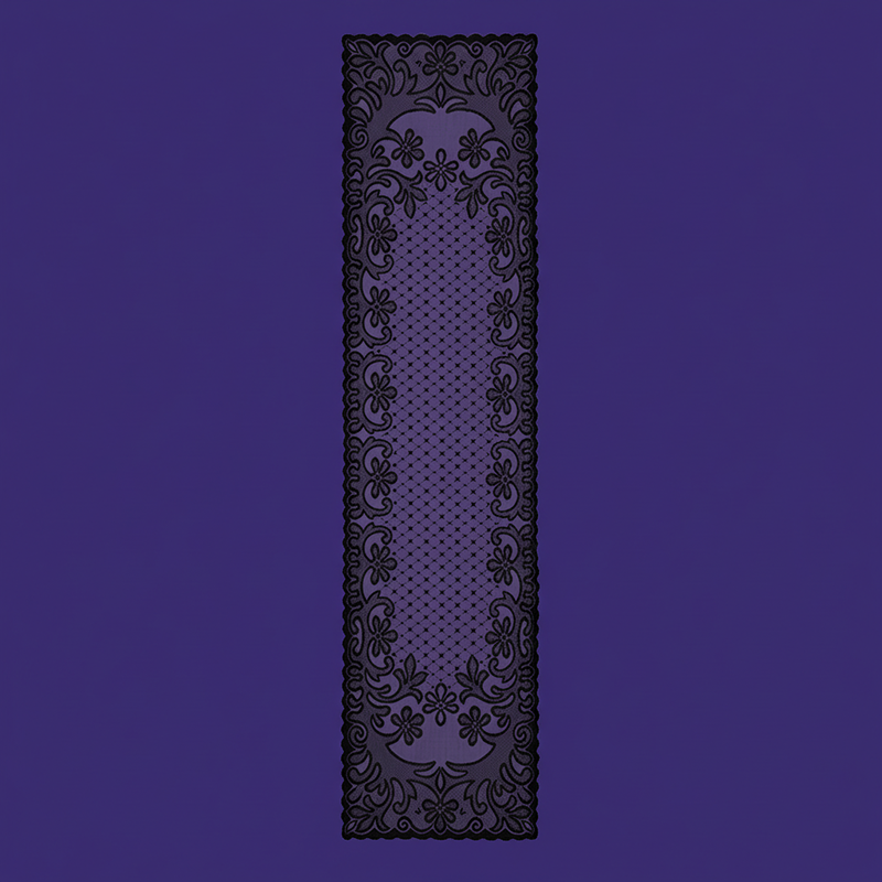 Шарф ритуальный с оплавленным краем 160х40 см арт. 97Ч